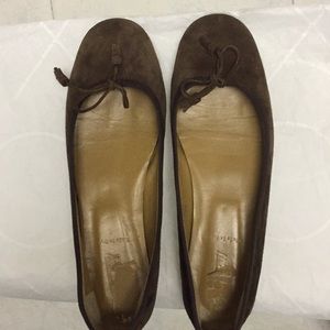 J crew suede flats